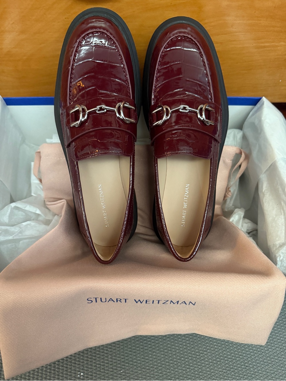 New Stuart Weitzman loafers size 36/ US5.5B
